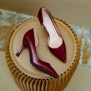 The Aurelia Side-Cutout Patent Pump
