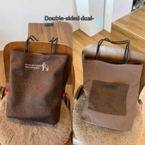 Wild Elegance Large-Capacity Double-Sided Shoulder Bag
