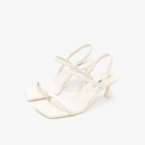 Aura | Sculpted Wine-Glass Heel Strappy Sandal
