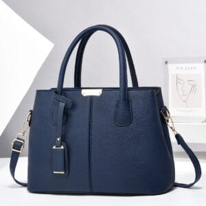 Elite Minimalist PU Leather Tote & Crossbody Bag