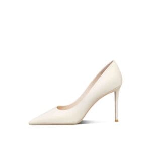 AURA Stiletto Pumps | Premium Genuine Leather Pointed-Toe Heels