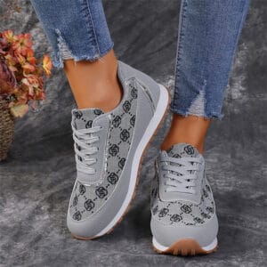 Fleur Monogram Luxe Sneakers