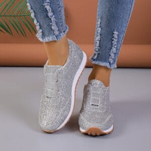 Aura Sequin Slip-On Sneakers