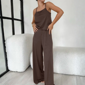 Elevate Your Downtime: The Ultimate Silk-Touch Loungewear Set