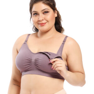 LuxeLactate Ultra-Comfort Wireless Nursing Bra