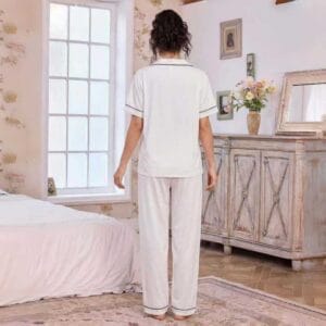 The Silk-Soft Embroidery Lounge Set