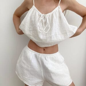 The Aura Double-Gauze Lounge Set