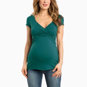 The Luxe Cross-Front Nursing Top